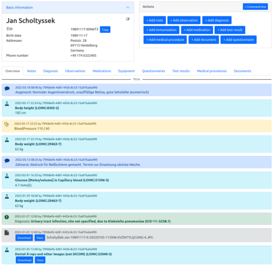 shEHRd - Shared Electronic Health Record